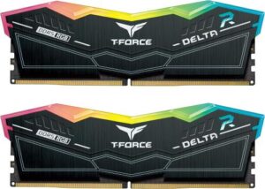 رام T-FORCE DELTA RGB UD-D5 16x2 32GB 5200MHz Black