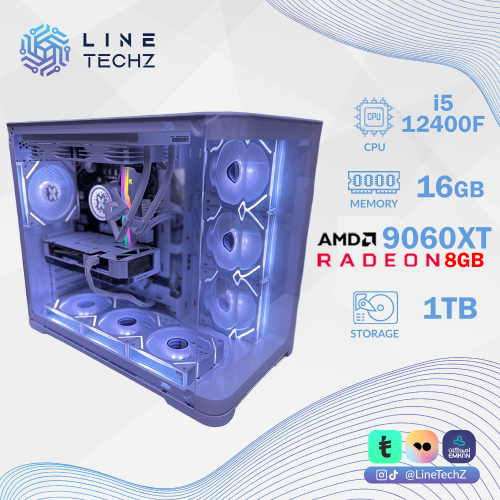 تجميعة متوسطة كرت شاشة RTX 5060 Ti معالج i5-14400F