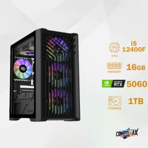 تجميعة متوسطة كاش RTX 5060 مع معالج i5-12400F