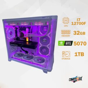 تجميعة إحترافية اقساط كرت شاشة GForce RTX 5070 معالج i7-12700F