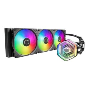 مبرد CoolerMaster MasterLiquid 360 Atmos ARGB Water Cooling Black