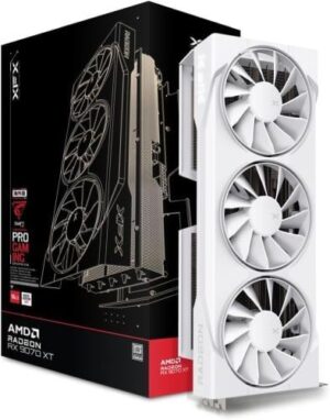 كرت شاشة XFX Swift AMD Radeon RX 9070XT White 16GB